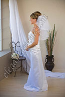 Custom Wedding Veil -- 15" x 20" 2 Tier Shoulder Length Veil