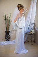 Custom Wedding Veil -- 25" x 30" 2 Tier Waist Length Veil