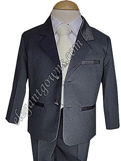 Ivory Vest & Tie Ring Bearer Suit