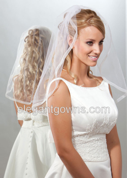 Clearance - Ivory Elbow Length Wedding Veil 2011-3_C