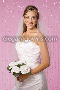 Clearance Bridal Veil 7003_C