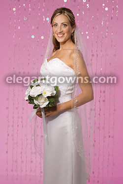 Clearance Bridal Veil 7004_C